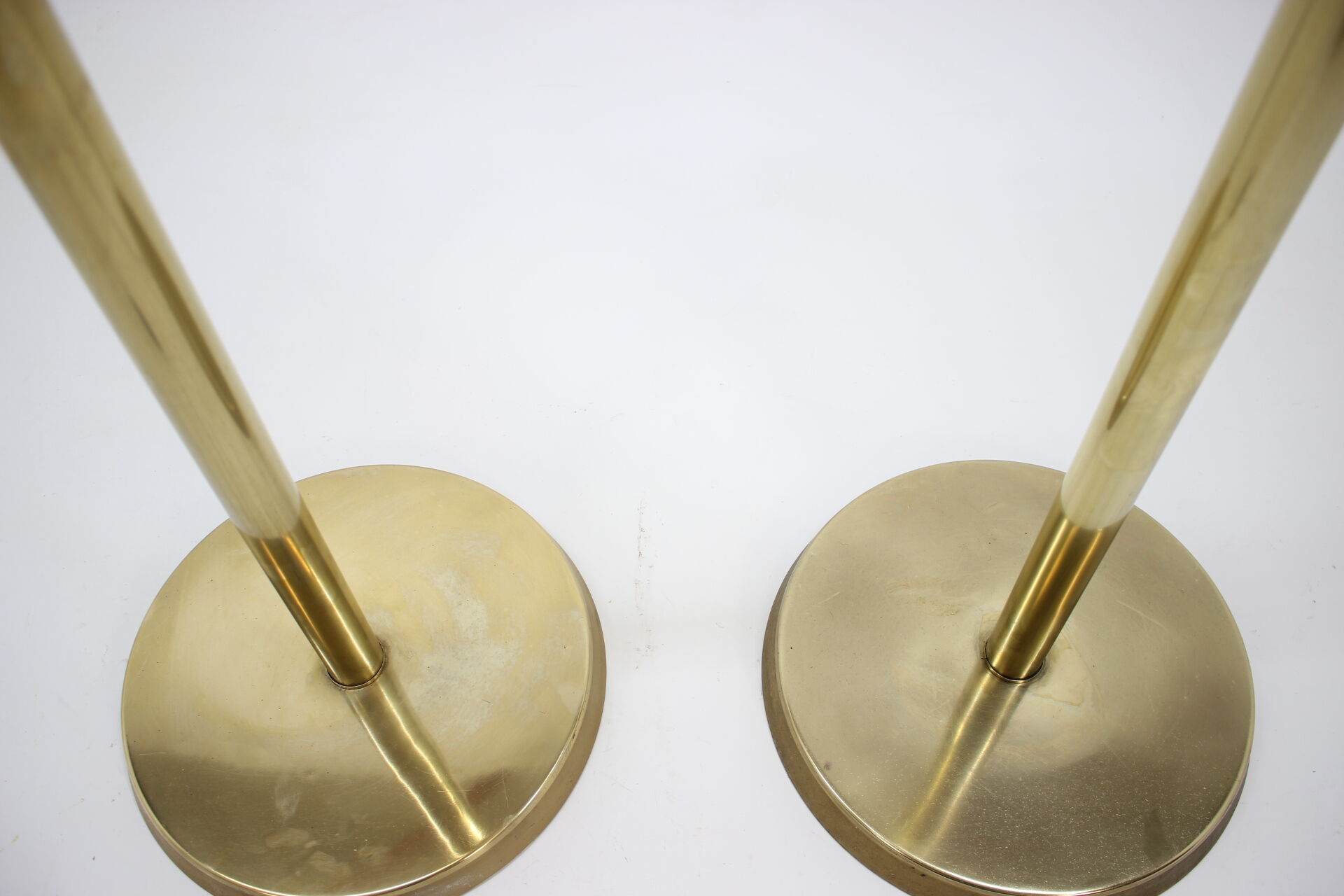 Set of Space Age Floor Lamps Kamenický Šenov, 1970s