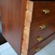 Commode années 60 façade inclinée