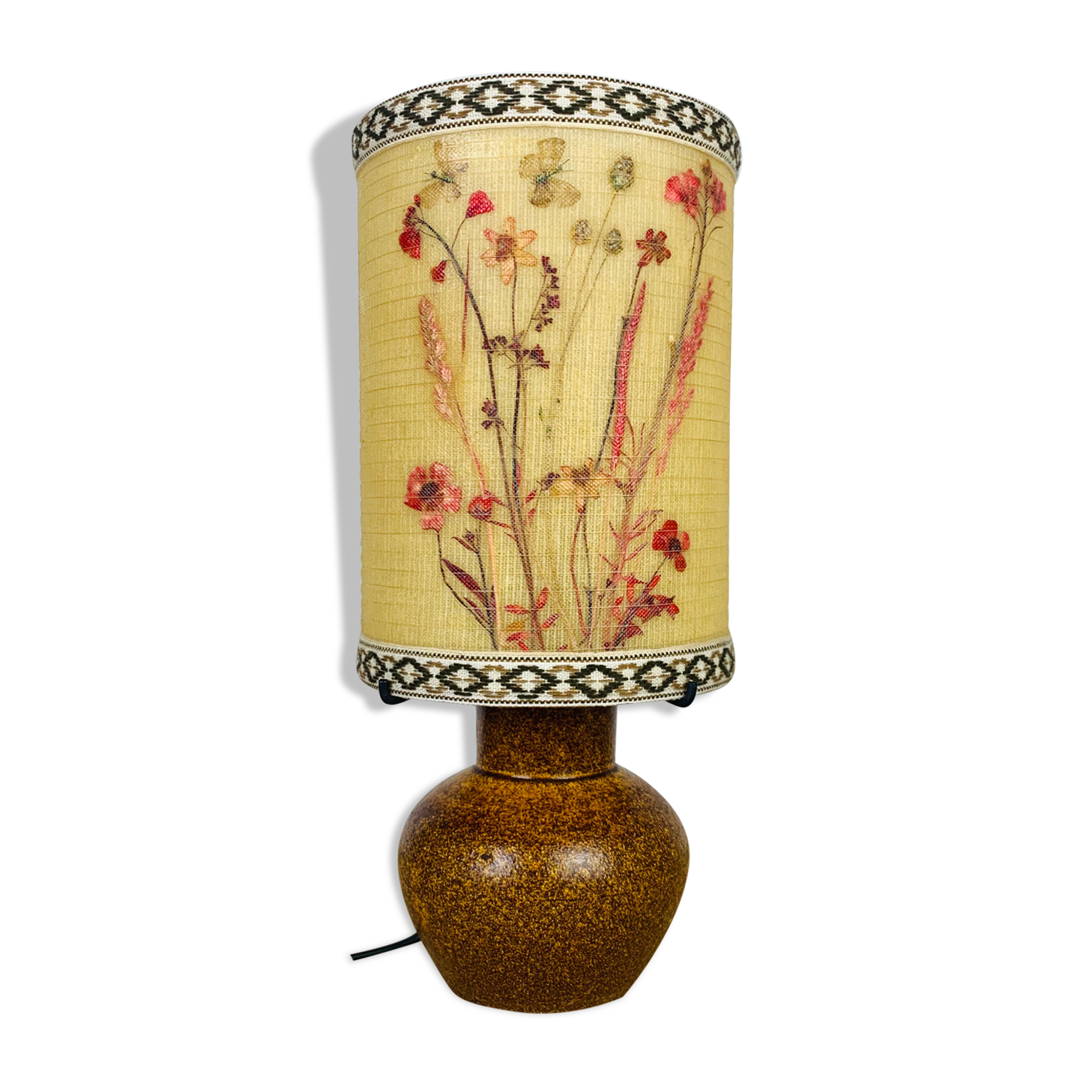 Ceramic lamp Accolay stoneware 60s