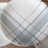 6 assiettes plates salins