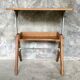 Adjustable Modernists desk and children's chair - Ets. Levant & Godefroy - design 1950