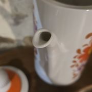 Cafetière vintage Winterling Bavaria – Décor floral seventies