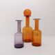 Set of 3 Scandinavian bottle vases Otto Brauer 1960