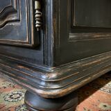 Black bookcase