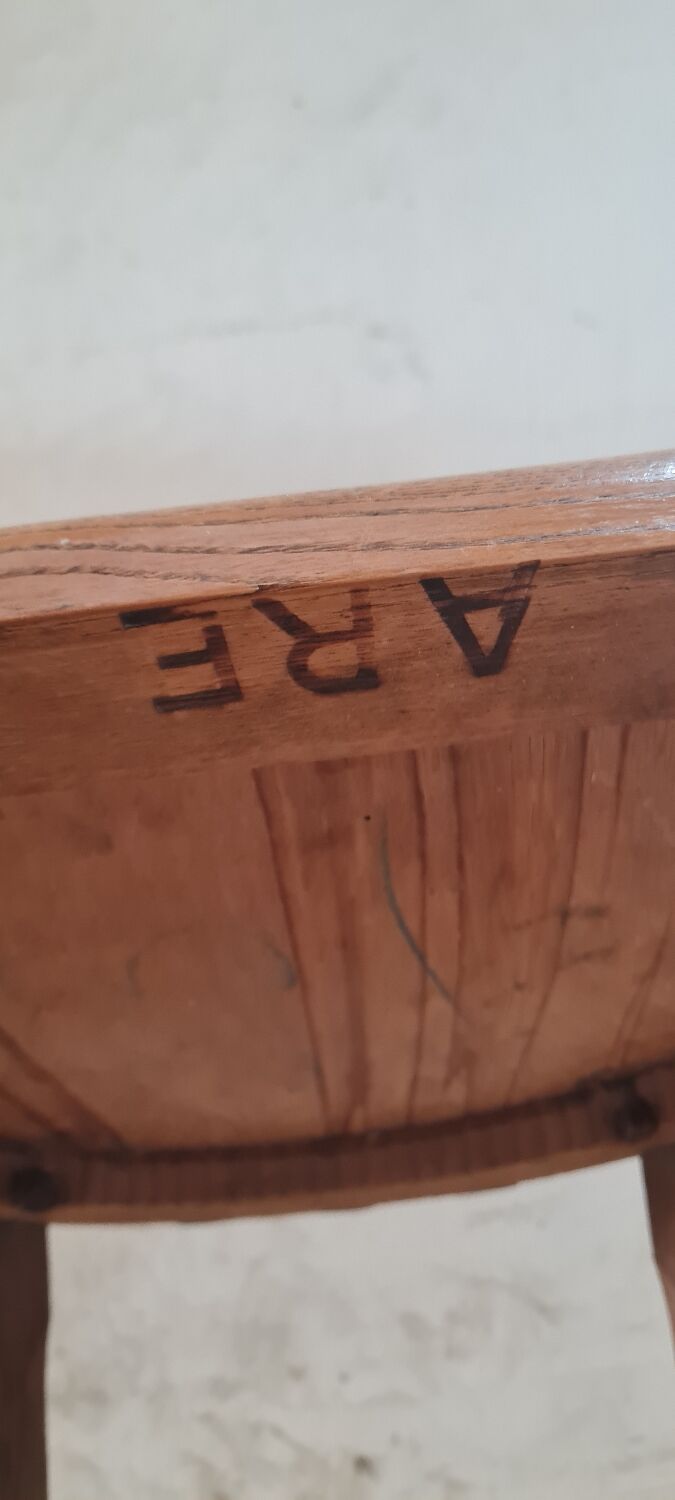 Bistro chair in solid oak