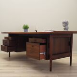 Bureau en palissandre, design danois, années 1960, designer : Arne Vodder, production : Sibast