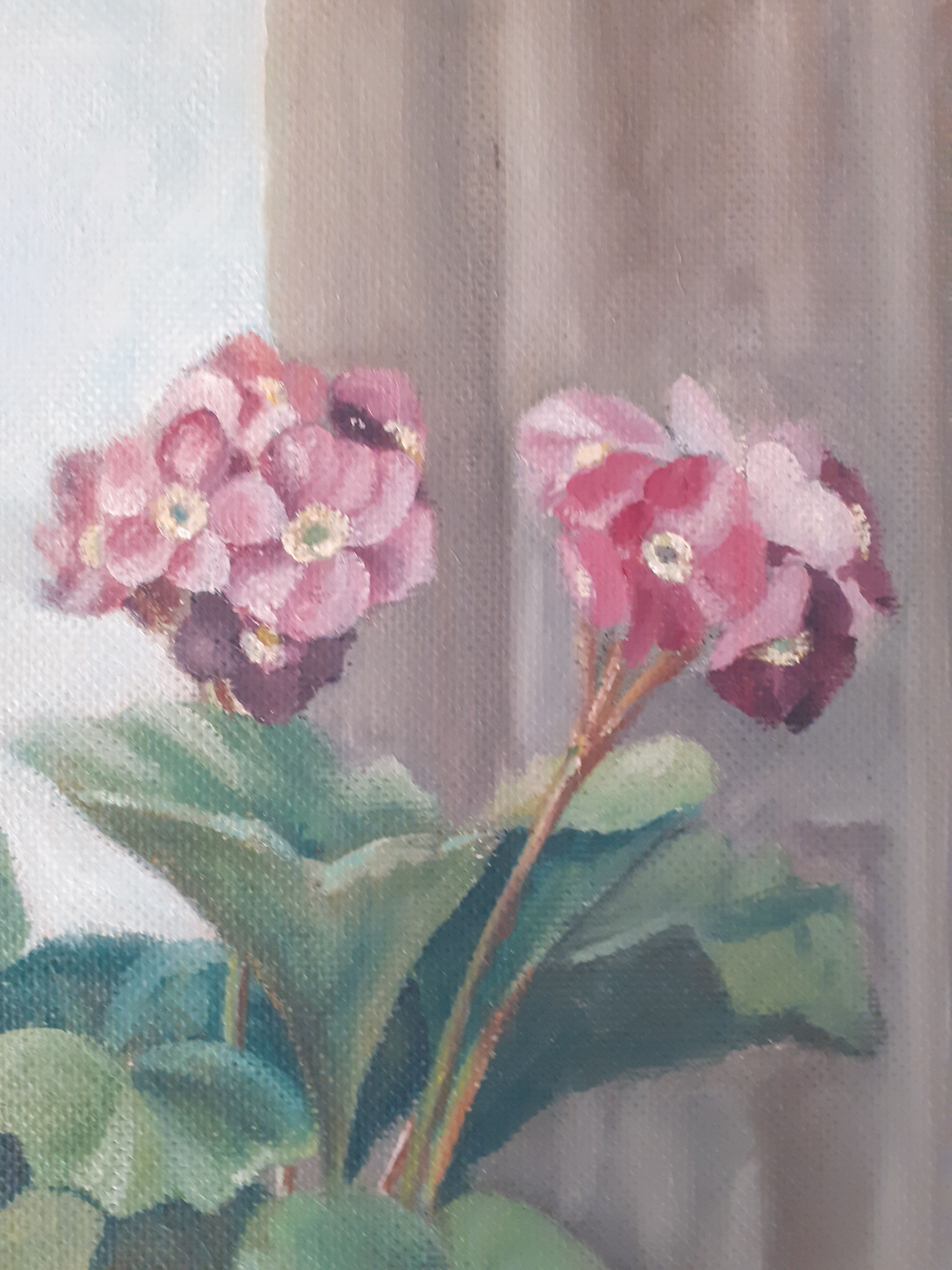 Tableau bouquet de fleurs 1945