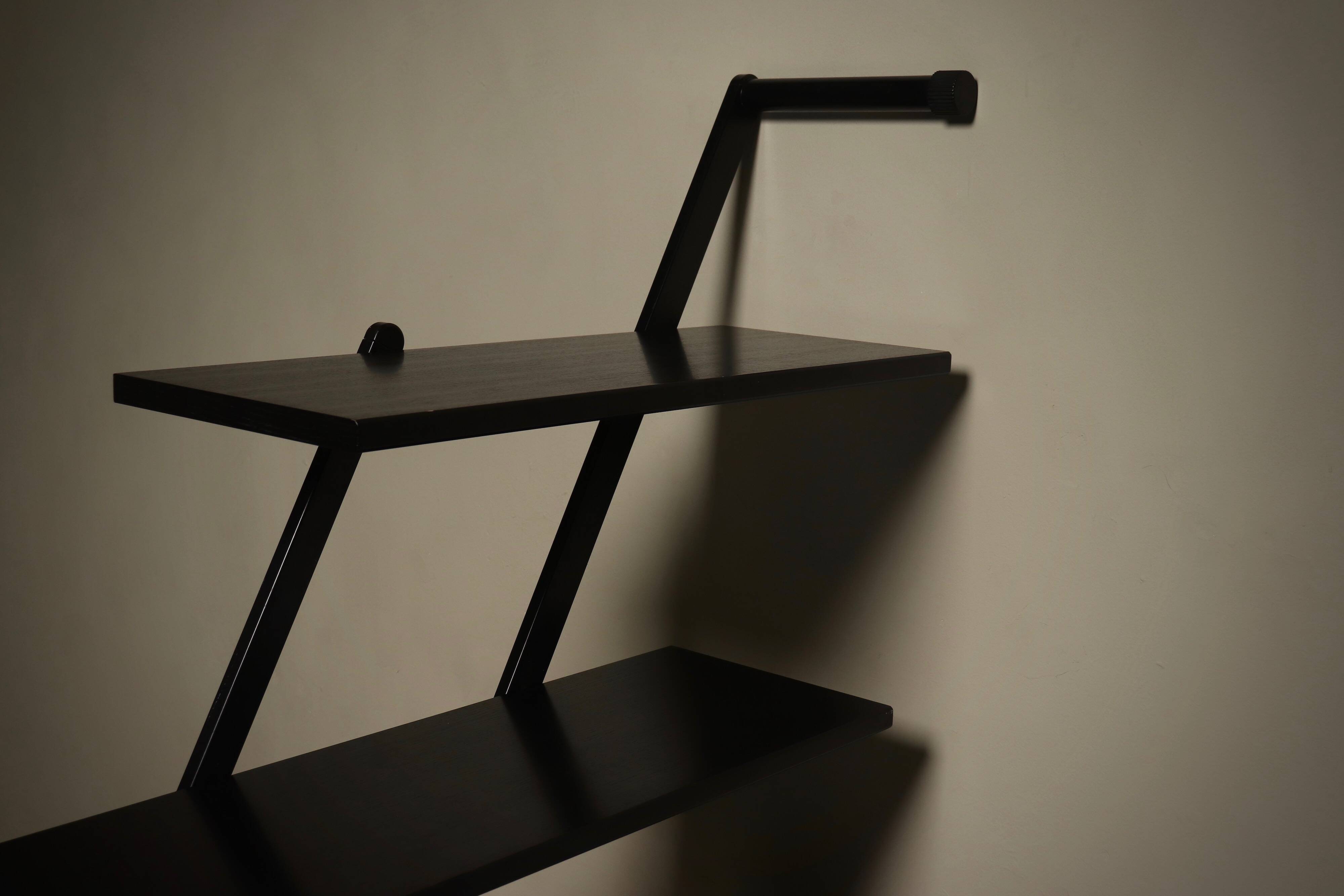 Postmodern Freestanding shelving Unit by Interlübke Germany 1980s