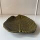Ceramic fern dish Sarreguemines