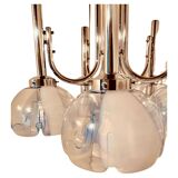 Vintage Murano chandelier, Mazzega, Italy, 1960s