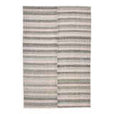 212x145 pink green wool kilim rugs, organic wool kilim rugs, scandinavian k