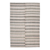 Tapis kilim en laine rose vert 212x145, tapis kilim en laine biologique, tapis scandinave k