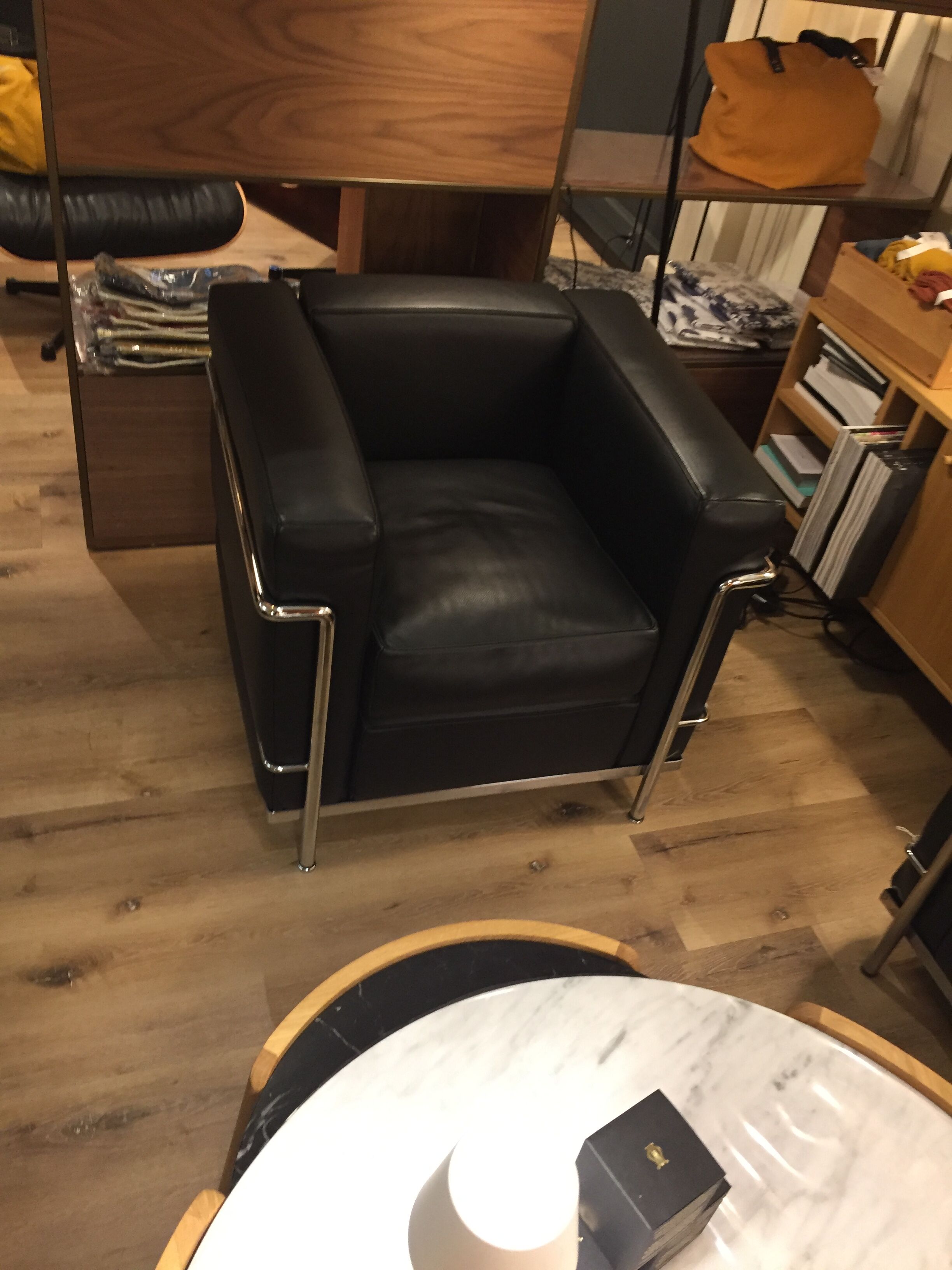 Armchair Lc2 Le Corbusier Cassina edition