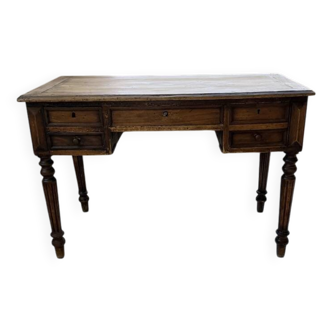 Bureau en pin et hêtre 1900 napoléon