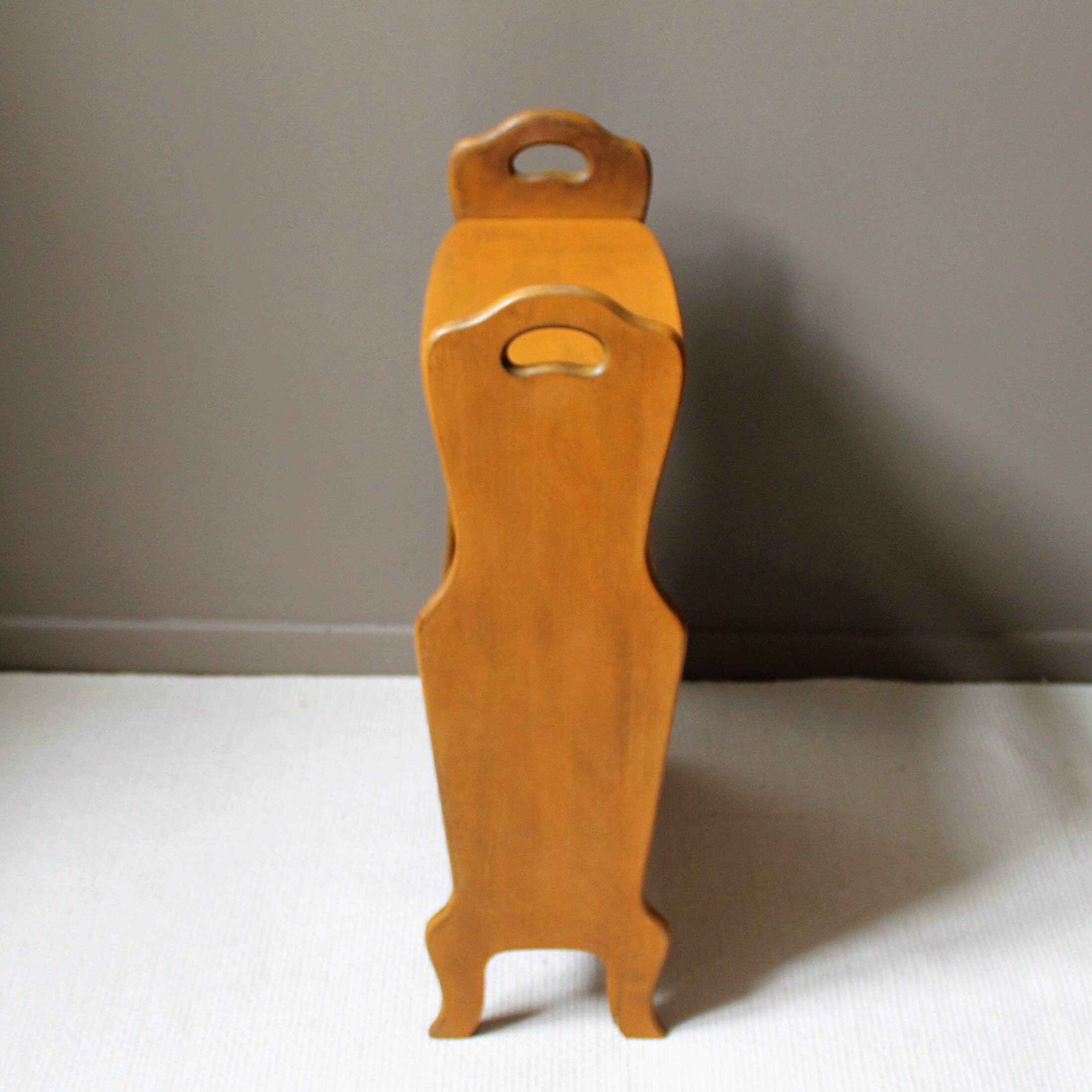 table porte-revues vintage