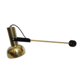Wall light  vintage brass lamp
