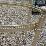 Old vintage rolling serving table