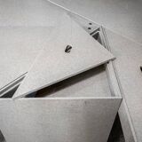 Tavoli Tangram di Massimo Morozzi per Cassina, anno 1988, set di 7