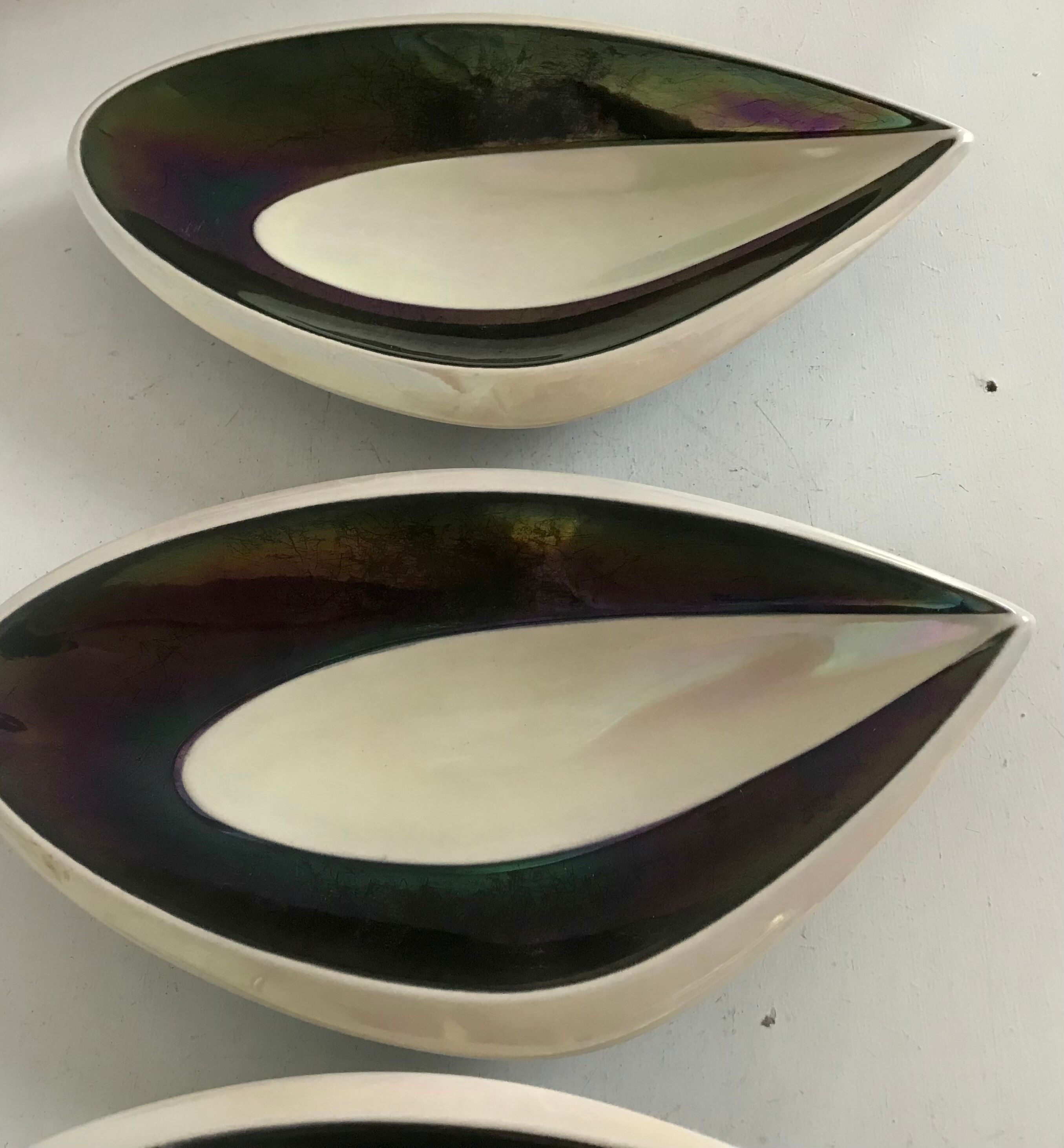 Trio of cups Vereceram 1960