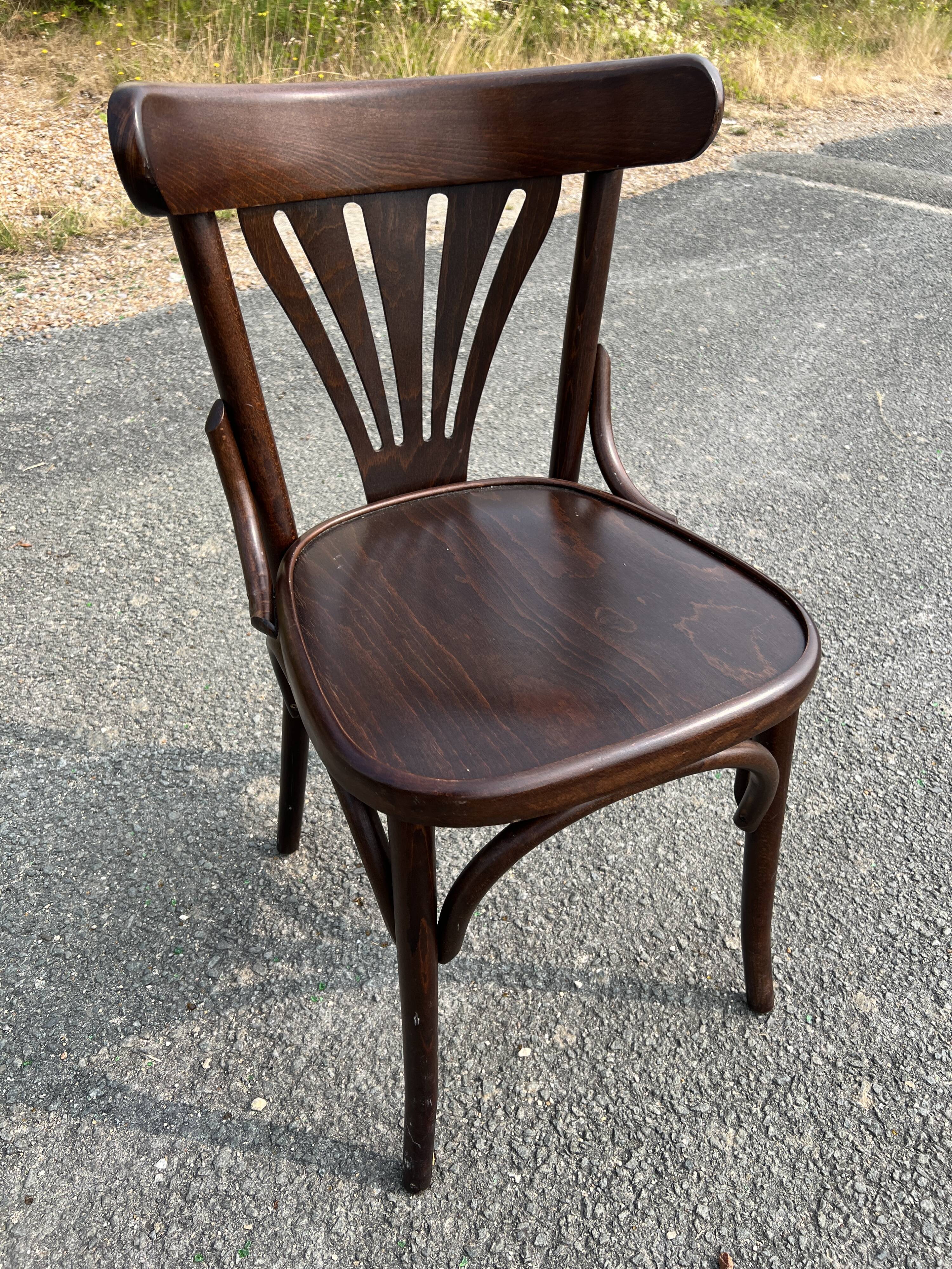 Set of 16 bistro chairs