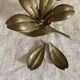 Brass flower, petal ashtray from the 60s and 70s
