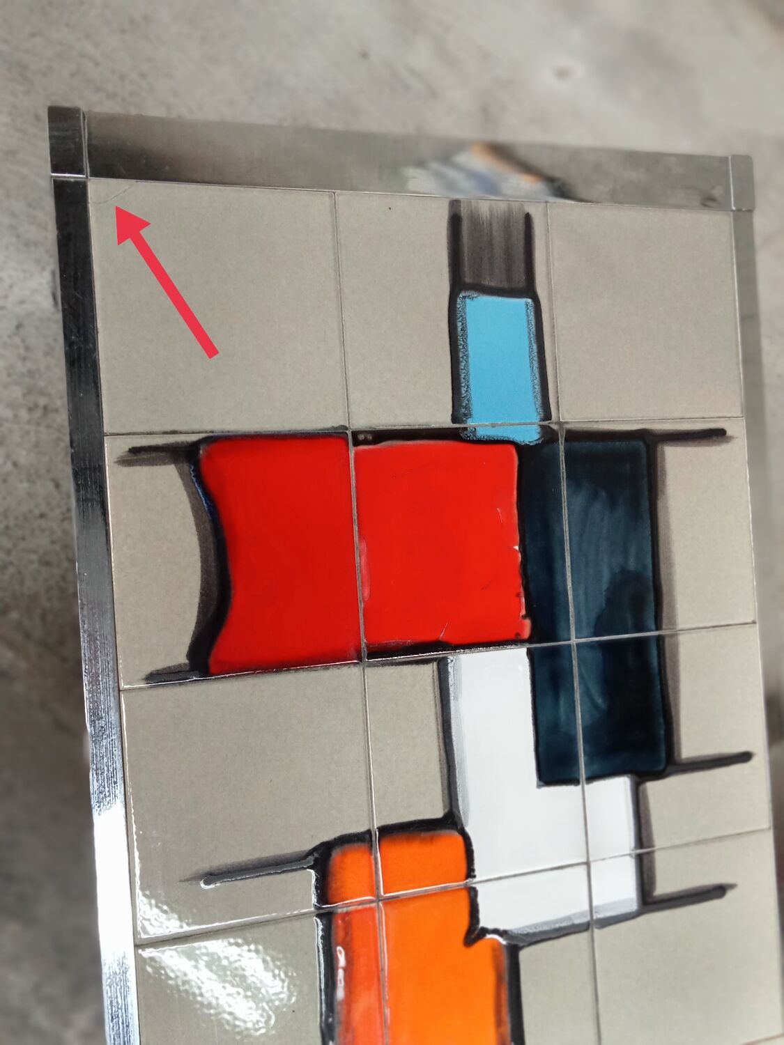 Ceramic coffee table