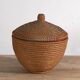 Antique woven rattan basket (c.1920)