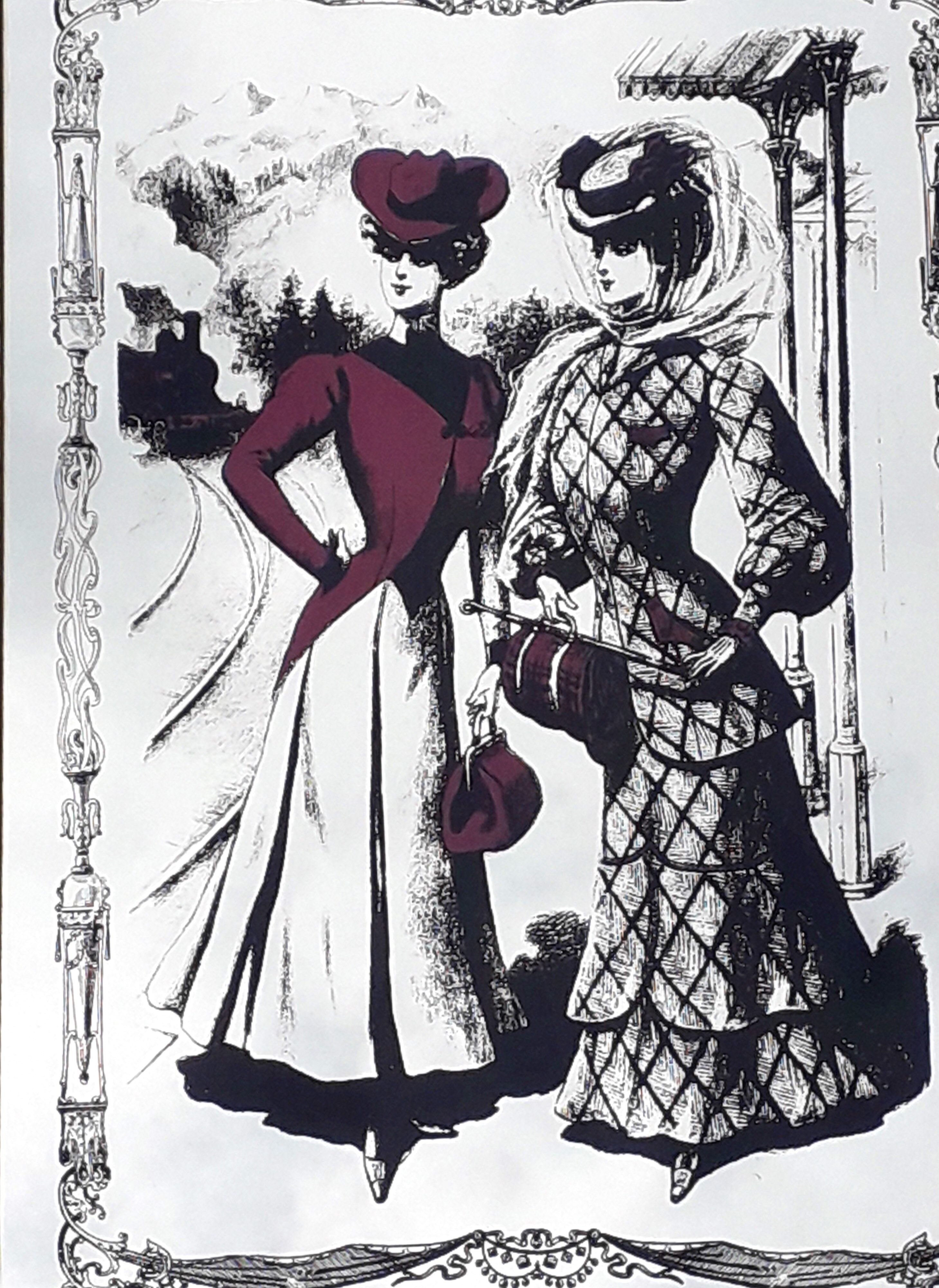 Miroir illustré 1960 42x30cm
