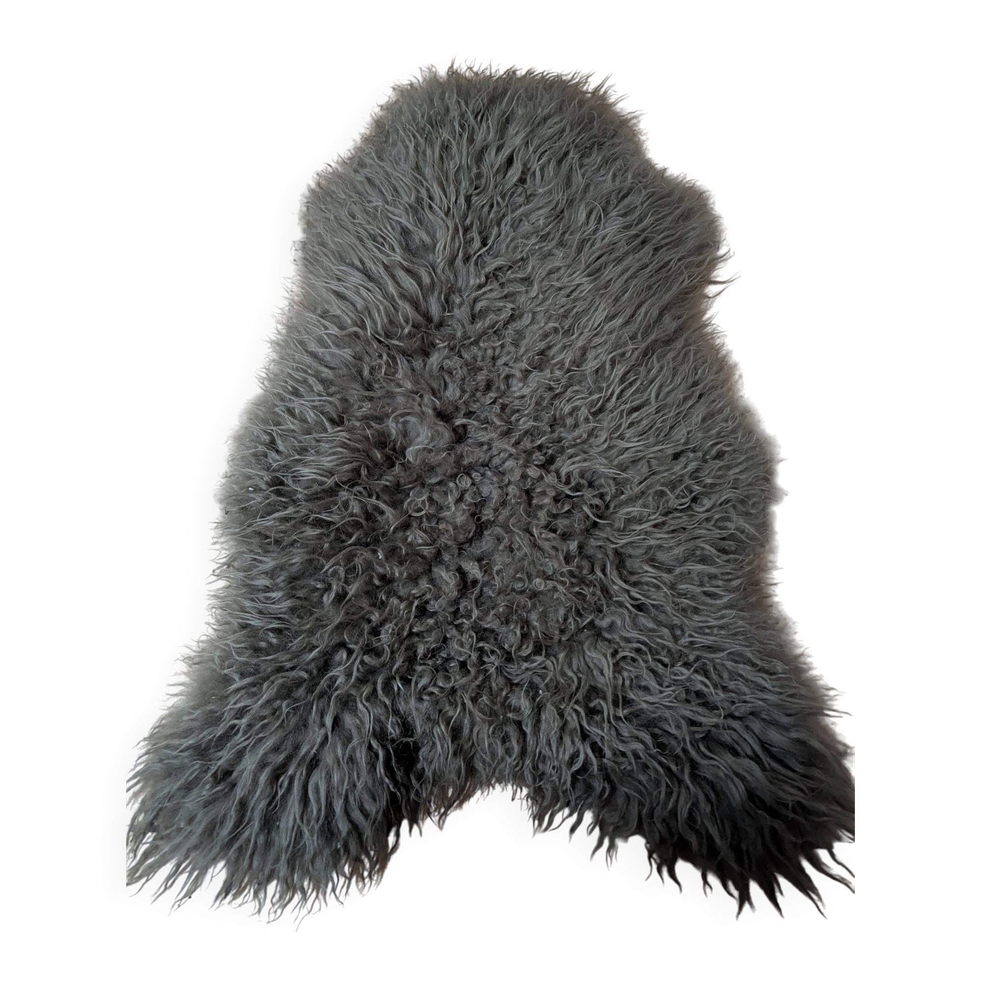 Natural sheepskin rug Dyreskinn