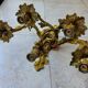 Paire d'appliques murales Louis XV en bronze