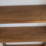 Étagère murale modulaire Art Déco sur supports en laiton, 1920-30