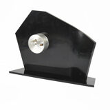 1950s bakelite brusel style fireplace clock, prim czechoslovakia