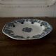 18th-century Moustiers earthenware plate with floral decoration