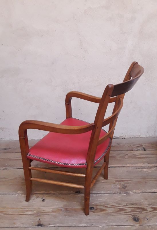 Armchair cherry tree period Restoration XIX °