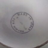 Pitcher decorated with ceramic peaches Himark Italy