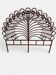 Large "Peacock" rattan headboard – Peacock model – France, 1970s