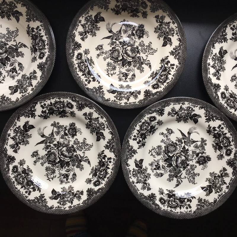 Royal Stafford Dessert Plate / Asiatic Pheasant Salad