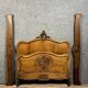 Louis XV Rocaille center bed in walnut circa 1880