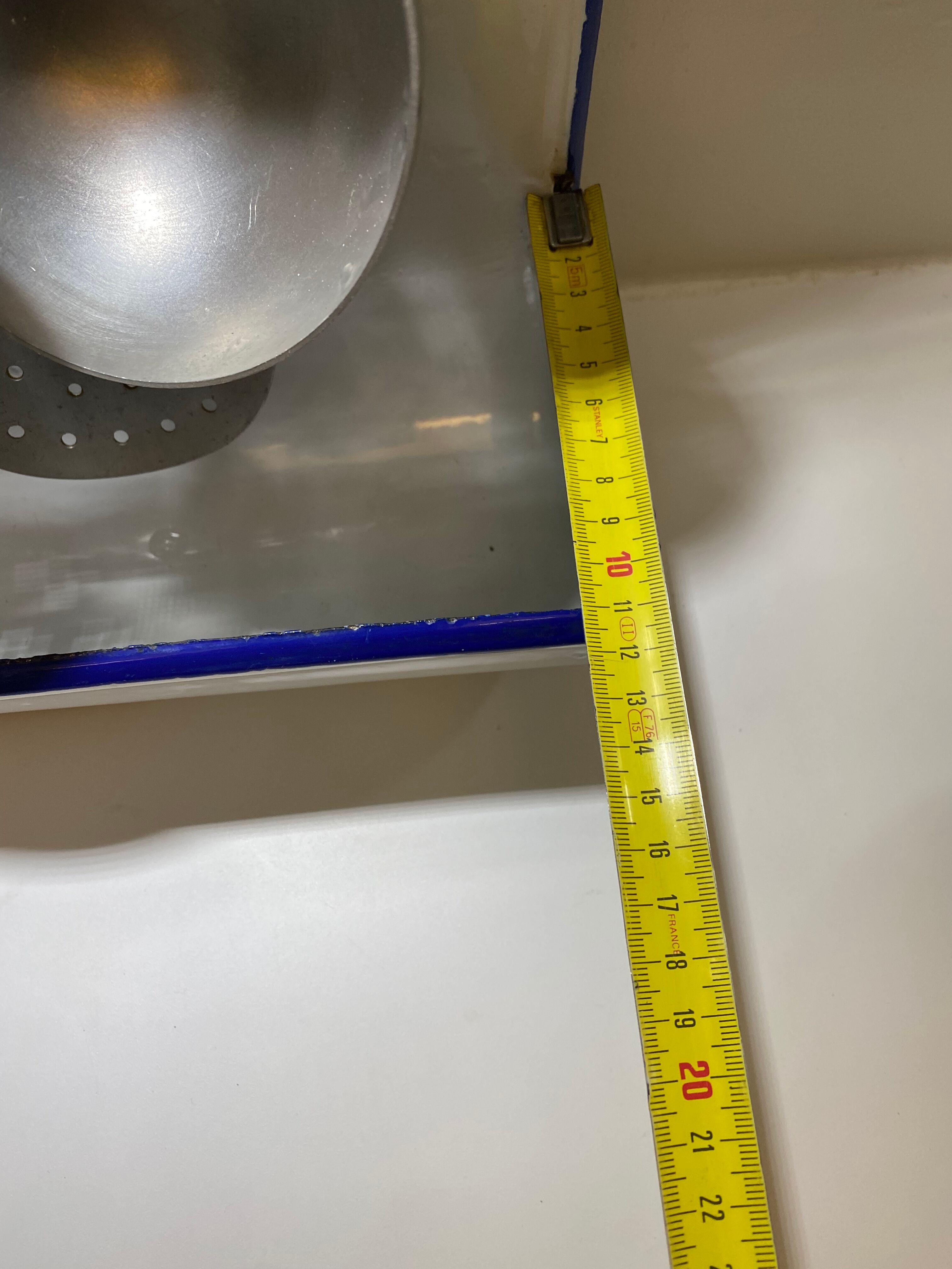 vintage enamel utensil holder