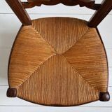 Rare nursing chair / Provençal armchair from the 19th century.