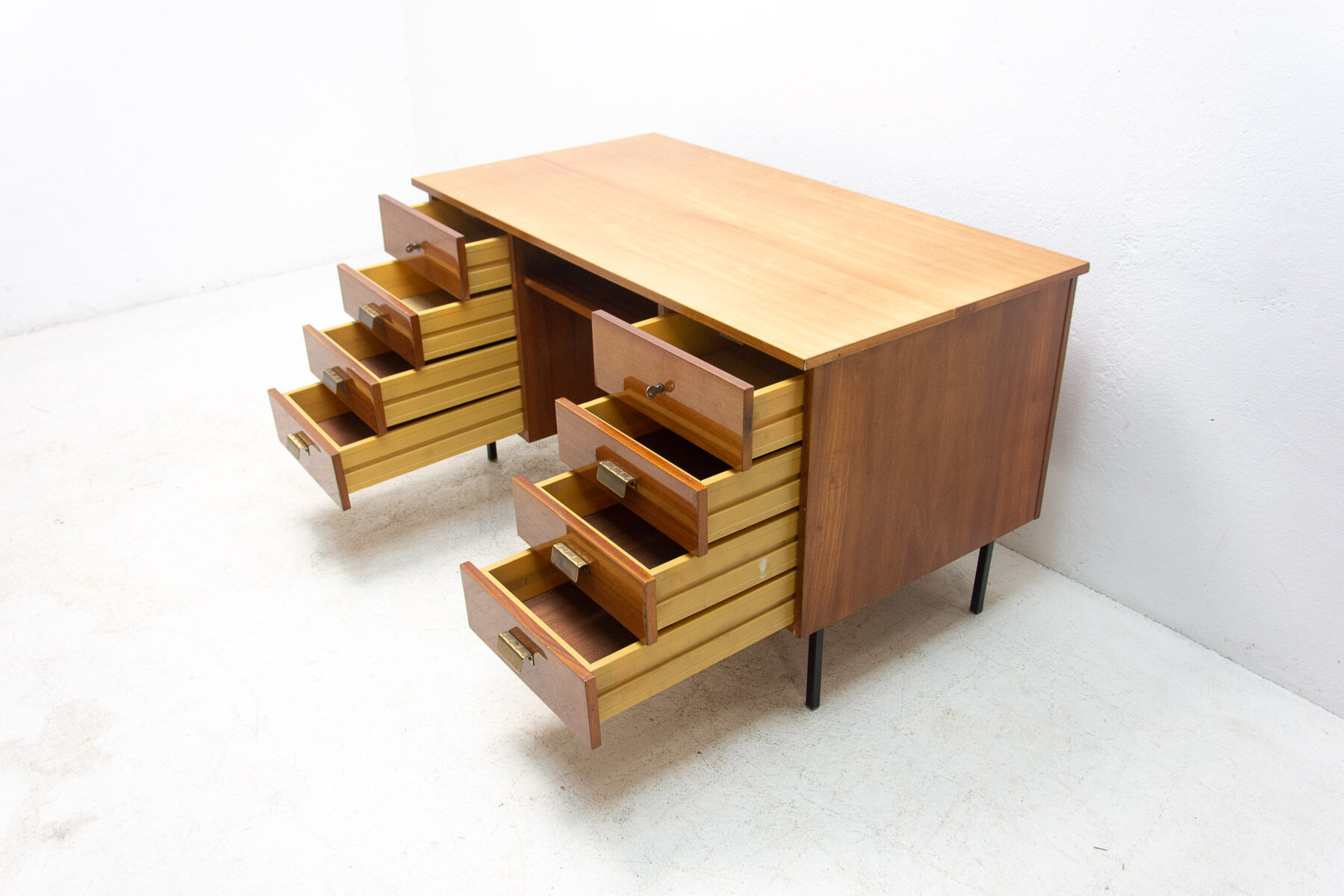 Vintage writing desk, 1970´s, Czechoslovakia