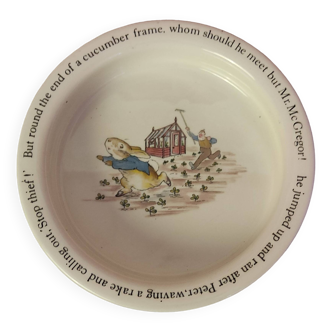 Assiette enfant Wedgwood Peter Rabbit