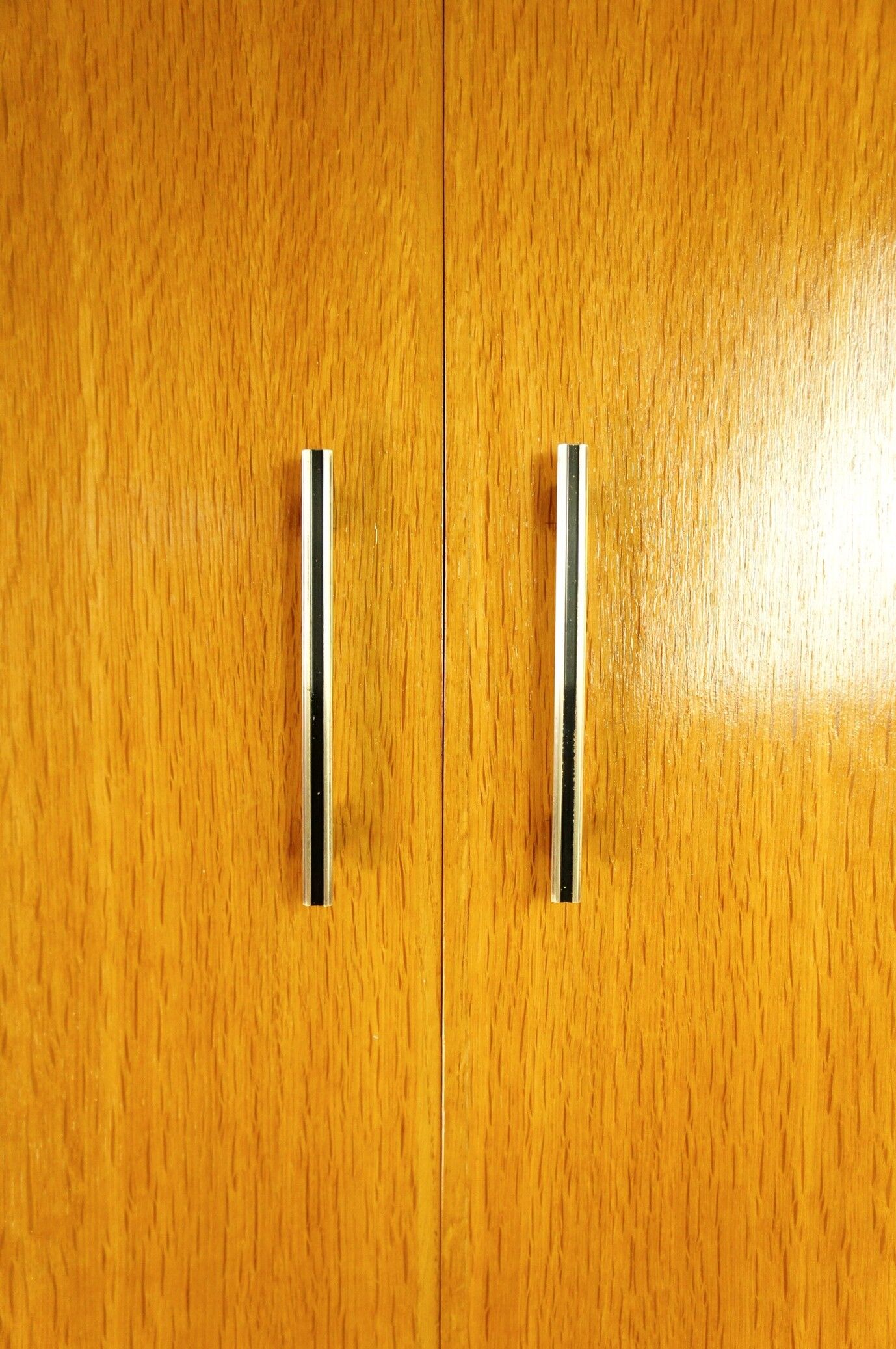 Modernist gilded oak cabinet circa 1960