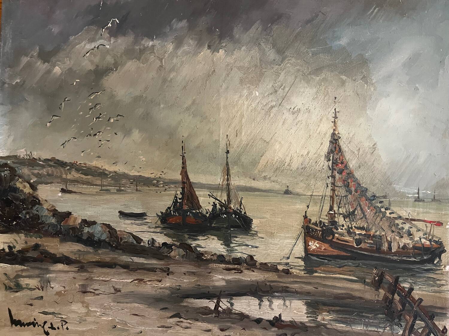 Painting: Oil on canvas - Seascape