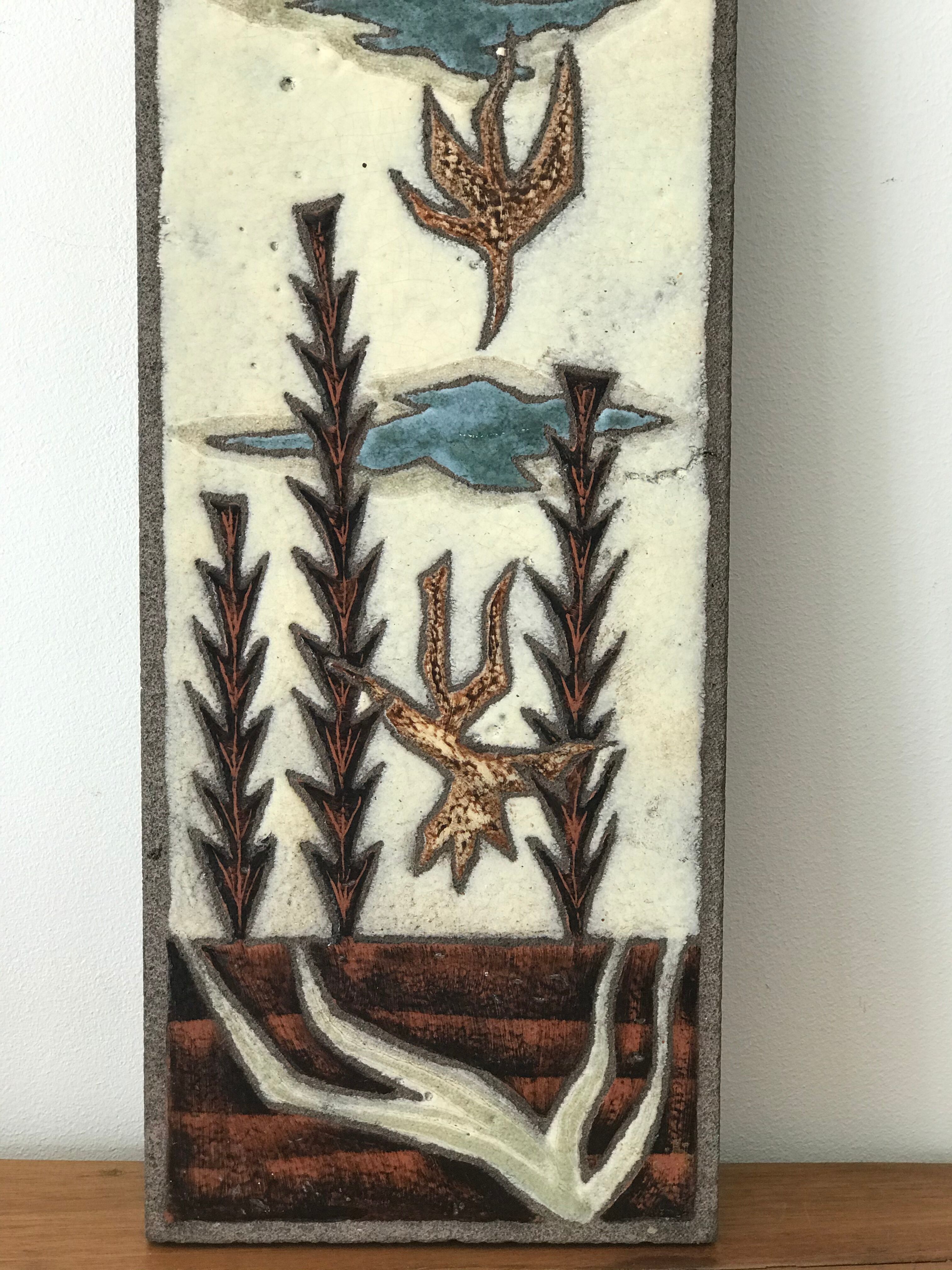 Ceramic decorative plate