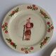 4 plates in old earthenware