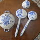 Set of decorative kitchen utensils