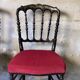 Pair of Charivari chairs Napoleon III