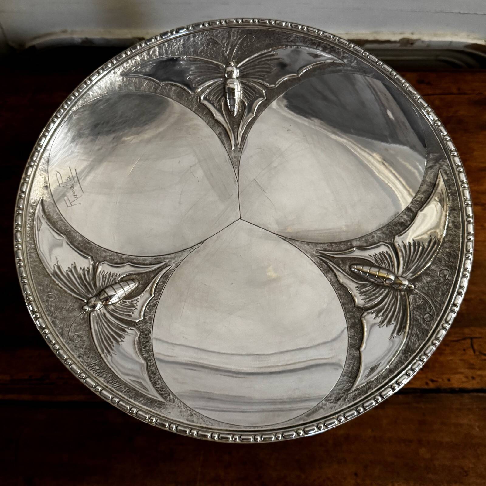 Art Nouveau shower stall with butterfly decoration by RameLPa