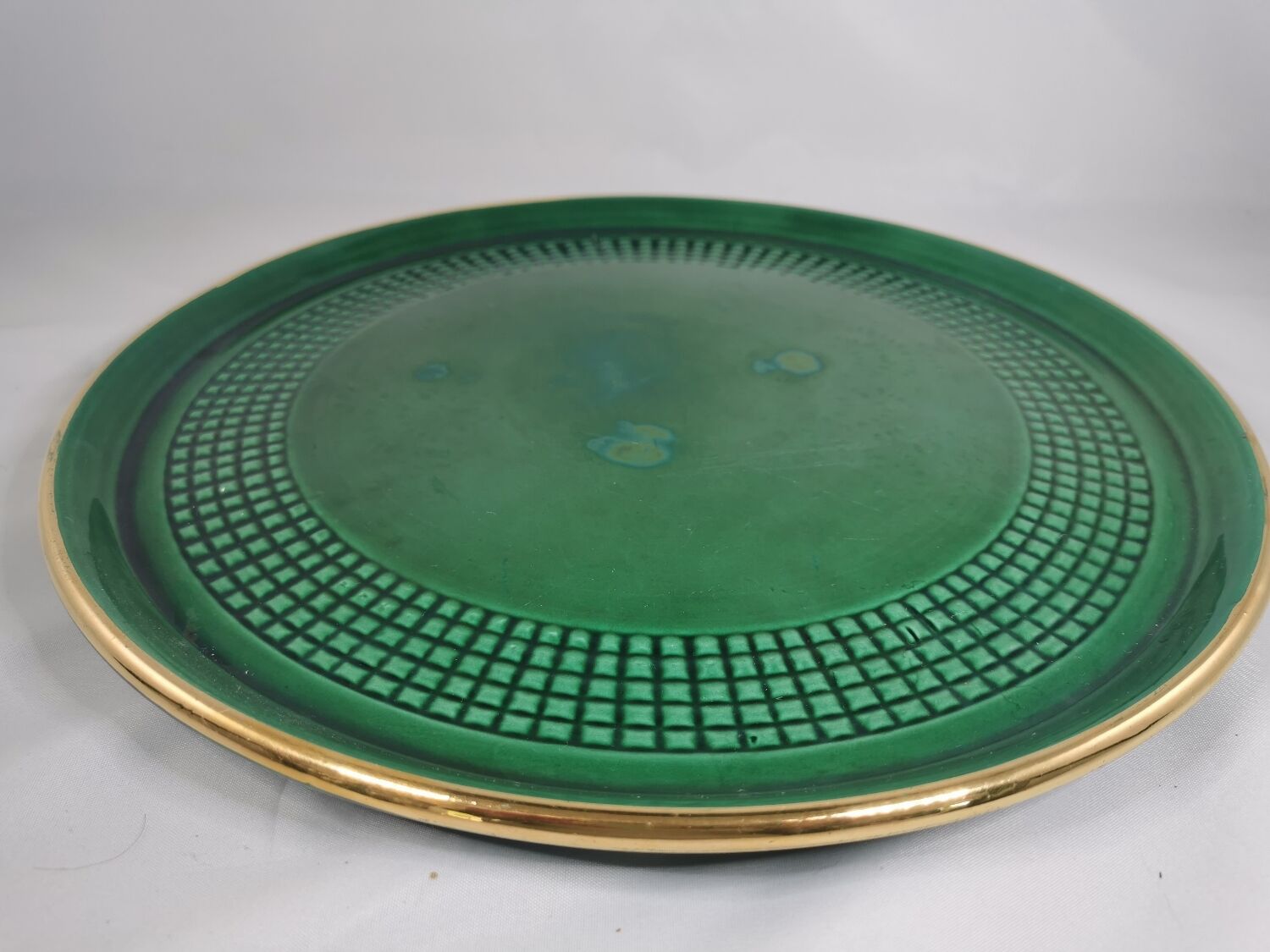 Service à thé DUO, Saint Clément, Vintage, vert